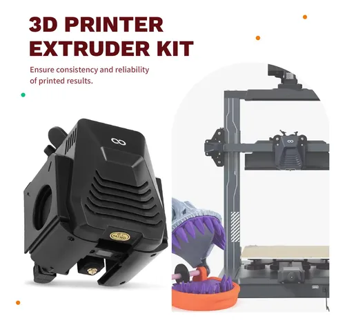 Extrusora Para Impresoras 3d Neptune 4pro Imprime Desde For  Negro