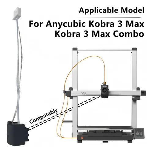Kit Hotend Repuesto Para Anycubic Kobra 3 Max Combo