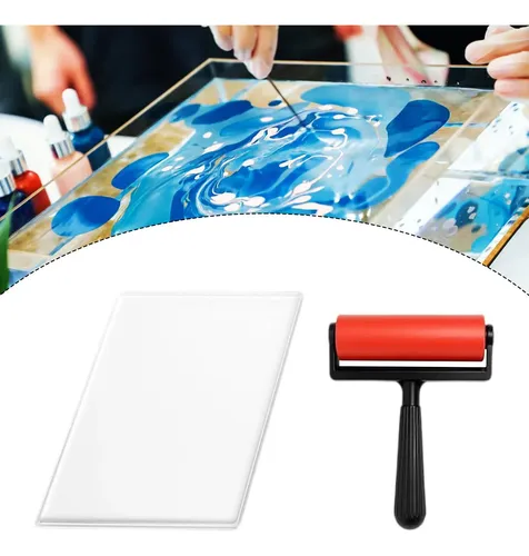 Placa De Impresión De Gel Multiusos Reutilizable Con M