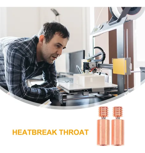 Impresora 3d Bimetálica Heatbreak Smooth Heat Break De 2 Pie
