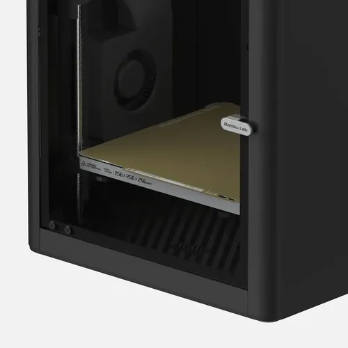 Impresora 3D Bambu Lab P1S Combo AMS color negro con tecnología de impresión FDM