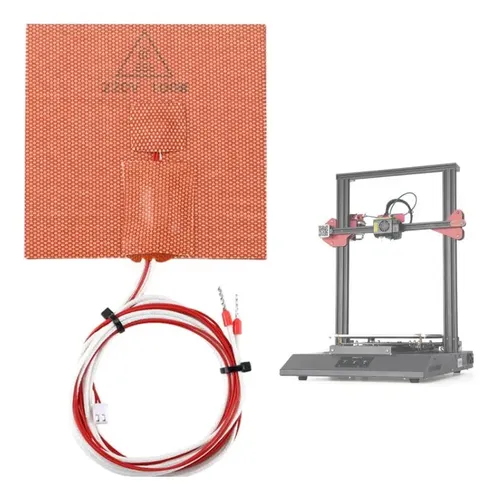 Cama De Silicona Calefactada De 100 X 100 Mm, 220 V, 100 W,