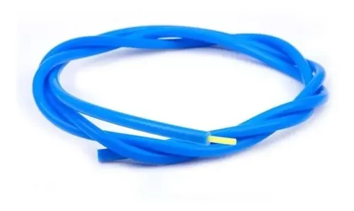 Tubo Teflon Ptfe Azul 2x4mm X 50 Cm Filamento 1.75mm