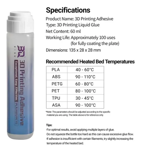 Adhesivo Para Cama Caliente Biqu 60ml Fuerte Adhesión