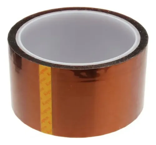 Cinta Adhesiva Kapton Poliimida 50mm (30 Mt) Cama Caliente
