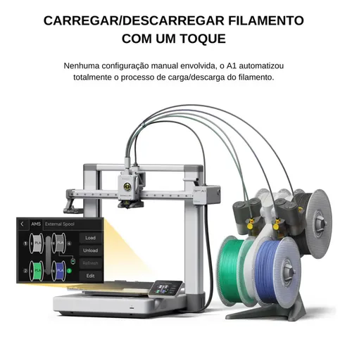 Impresora 3d Bambulab A1 Combo Gris