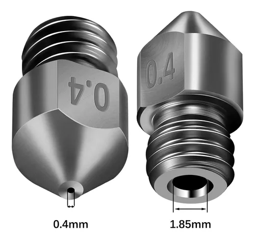 Boquilla De Acero Endurecido De 0,4 Mm Para Ender 3/pro/cr10
