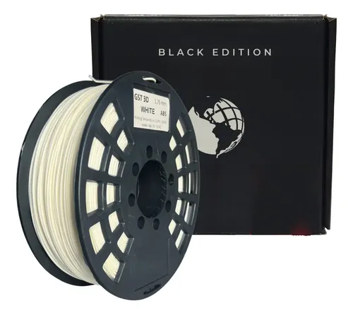 Filamento Abs Rollo X1 Kg Gst3d Color Blanco