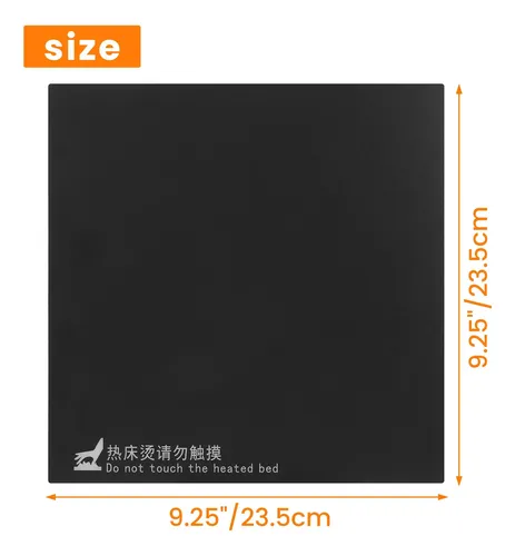 Adhesivo Con Plataforma Para Cama Caliente, 235 X 235 Mm, Ac