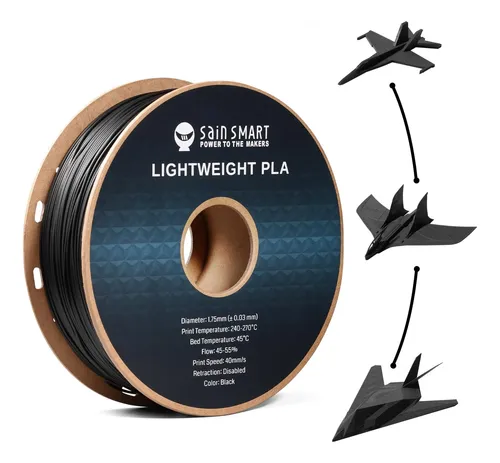 Filamento Sainsmart Lw-pla 1.75mm 1kg Pack X1
