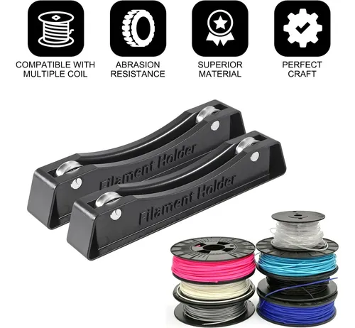 Soportes Para Filamento Impresora 3d Metal 6 Piezas