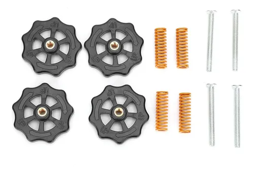 Kit Nivelador 3d Aluminio Con Resortes Para Cama Caliente
