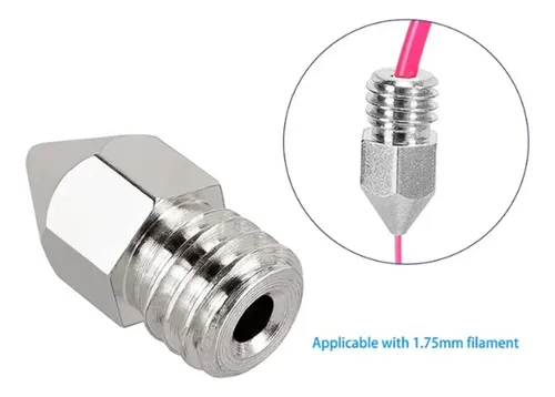 Nozzle 0.8mm Pico Acero Inoxidable Mk8 Ender *capas3d*