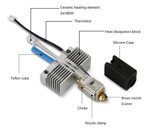 Hotend Completo Elegoo Neptune 4 Max