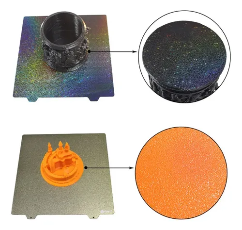 Para Placa De Construcción Flexible Voron 2.4 350 De Acero