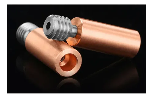 Calentador Bimetálico Heatbreak Throat Hotend, Color Rojo Co