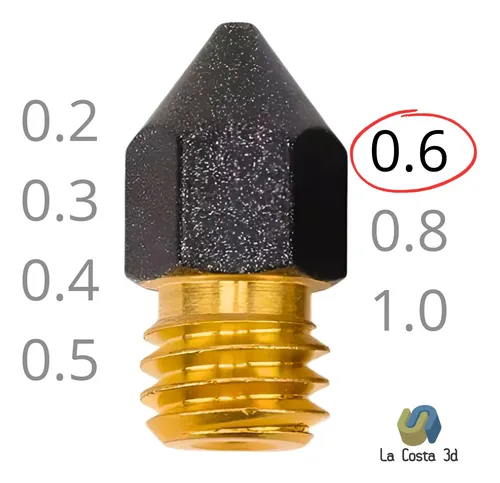Nozzle Pico Teflonado Mk8 Ender 3