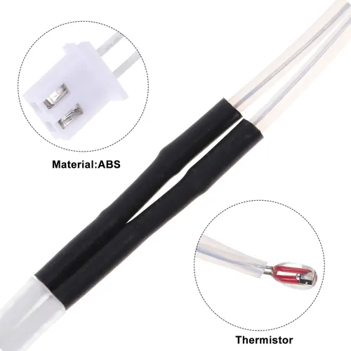 3d Printer Components Ntc Thermistor Abs Assorted Color 5pcs