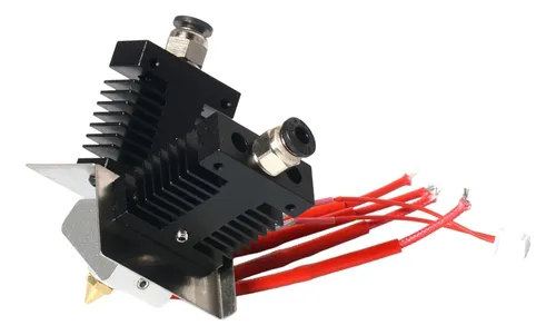 Accesorios Para Impresora 3d, Extrusor 2 En 1 Salida