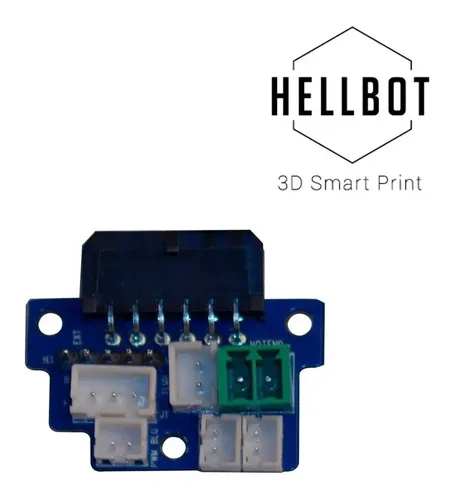 Placa De Extensión Hotend Pcb Magna 1 Y Dual V1 Original