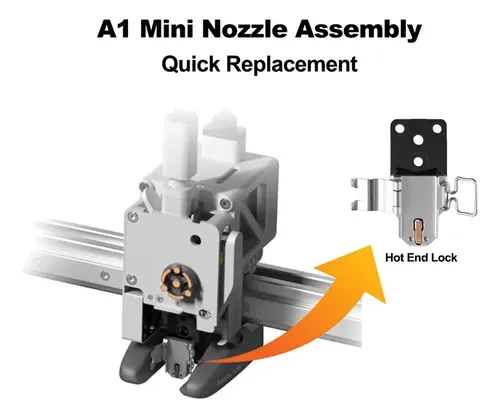 Hotend A1 A1 Mini Ceramico Para Bambu Lab Impresora 3d