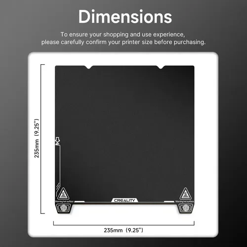 Placa Creality Ep 235 X 235 Mm – Placa De Construcción Reves