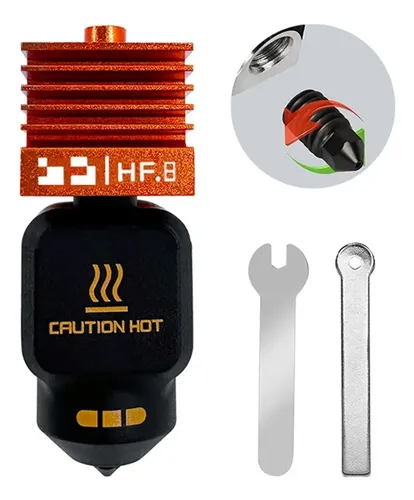 Boquilla De Acero Endurecido Extraíble High Hotend Mejorada