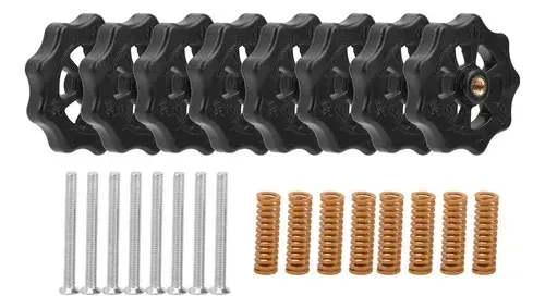 Kit Nivelador Resorte Para Impresora 3d Con Tuercas Plástic