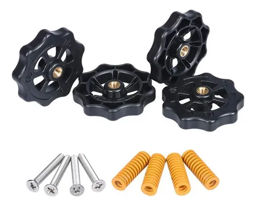Kit 3d Nivelador Y Resortes Para Cama Caliente Impresora