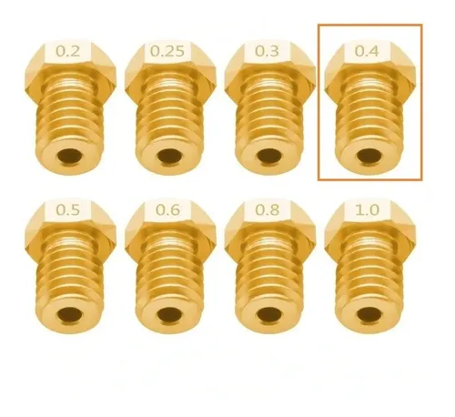 Nozzle Pico Hotend E3d V5 V6 1.75mm 3d Todas Las Medidas