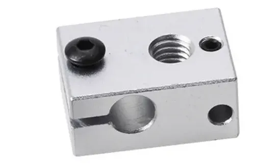 Bloque Aluminio Hotend E3d Pt100 Impresora 3d