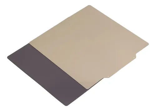 Placa De Acero Flexible 235x235mm Para Resorte Pei Doble Car