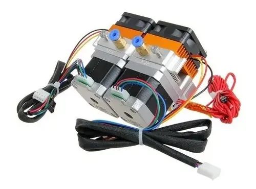 Extrusor Doble Mk8 Completo Hotend 1.75 Impresora 3d Reprap