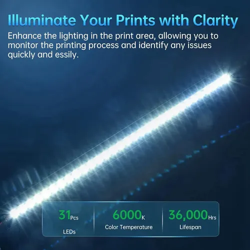 Kit De Actualización De Tiras Led Lux Para Impresora 3d -lab
