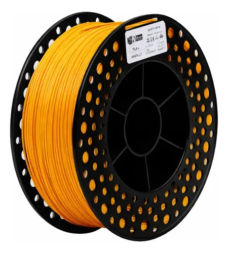 Filamento 3d 3nmax Pla+ 1.75mm 1kg Tonos Mate Impresora 3d Color Amarillo