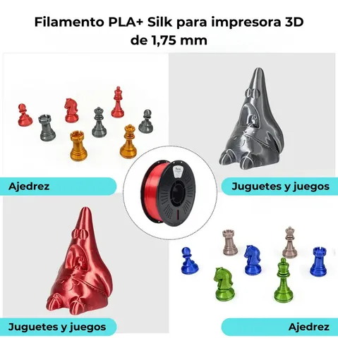 Filamento Impresora 3d Pla+ High Speed Silk Fremover