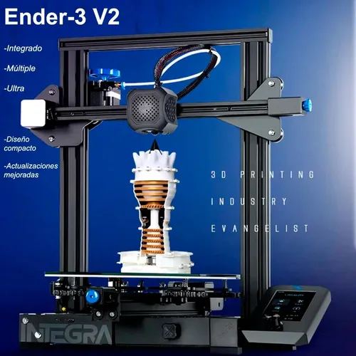 Impresora 3d Metalica Fdm Tensor Ejes Xy Creality Ender 3 V2