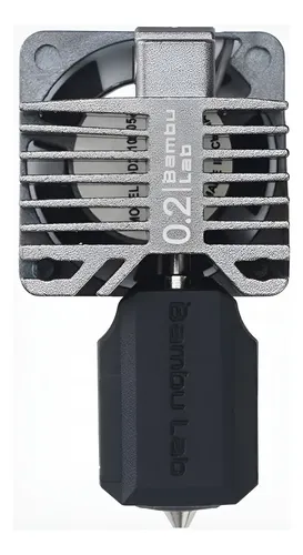 Hotend Completo 0.2mm Acero Inoxidable Bambulab X1c Original