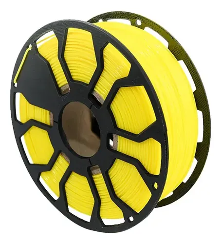 Filamento Pla Ecofila By Hellbot 1,75mm 1kg Impresión 3d Color Amarillo