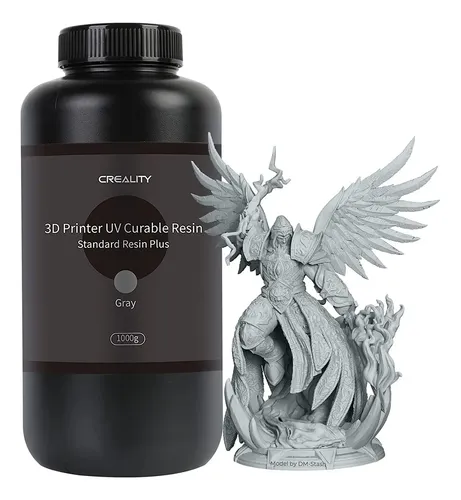 Resina Gris Creality Standard Plus Gray 1kg *capas3d*