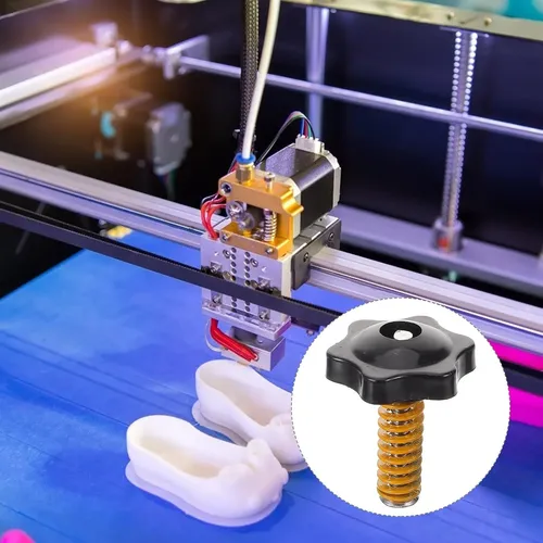 Tuerca Niveladora Aluminio M5x40mm Resorte Impresora 3d
