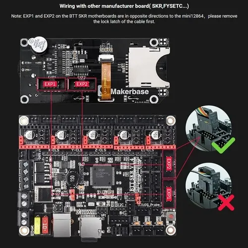 Pantalla Lcd Lateral De Tarjeta De Inserción Mini12864 V3.0