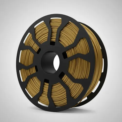 Filamento Hellbot V2 Ecofila Pla Lock 1kg Color Dorado