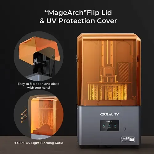 Impresora 3d Creality Resin Halot Mage 8k Bivolt 110v/220v