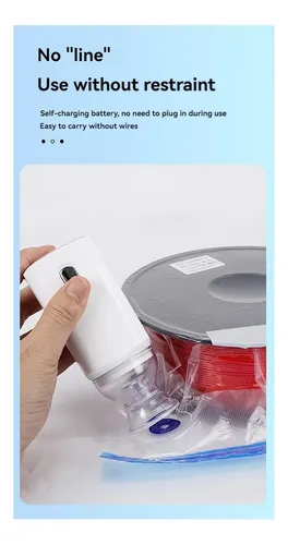 Bolsa Secadora De Filamentos Para Impresora 3d, Sellada Al V
