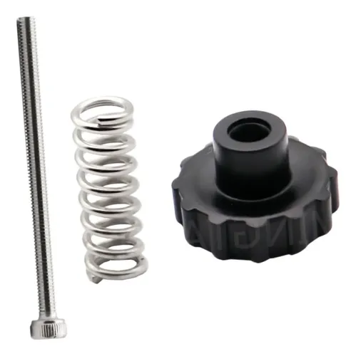Kit Resortes Nivelador Cama Caliente Impresora Negro