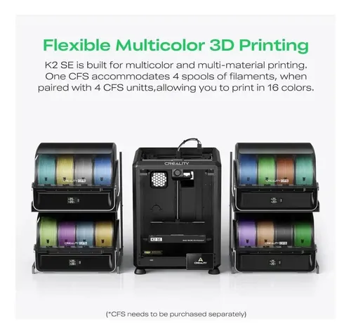 Creality K2 Se- Impresora 3d Negro