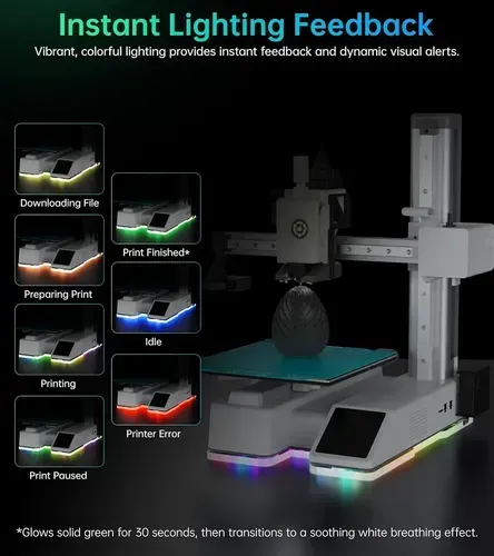 Indicador Led Con Luz Y Sonido Personalizable Para Impresora