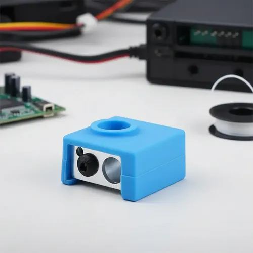 Aislante De Silicona Protector Bloque Hotend Mk8 – Uso3d