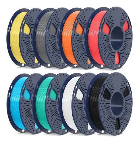 Filamento Pla Plus 3d 1.75 Mm Pack 8 Colores 2 Kg Premium